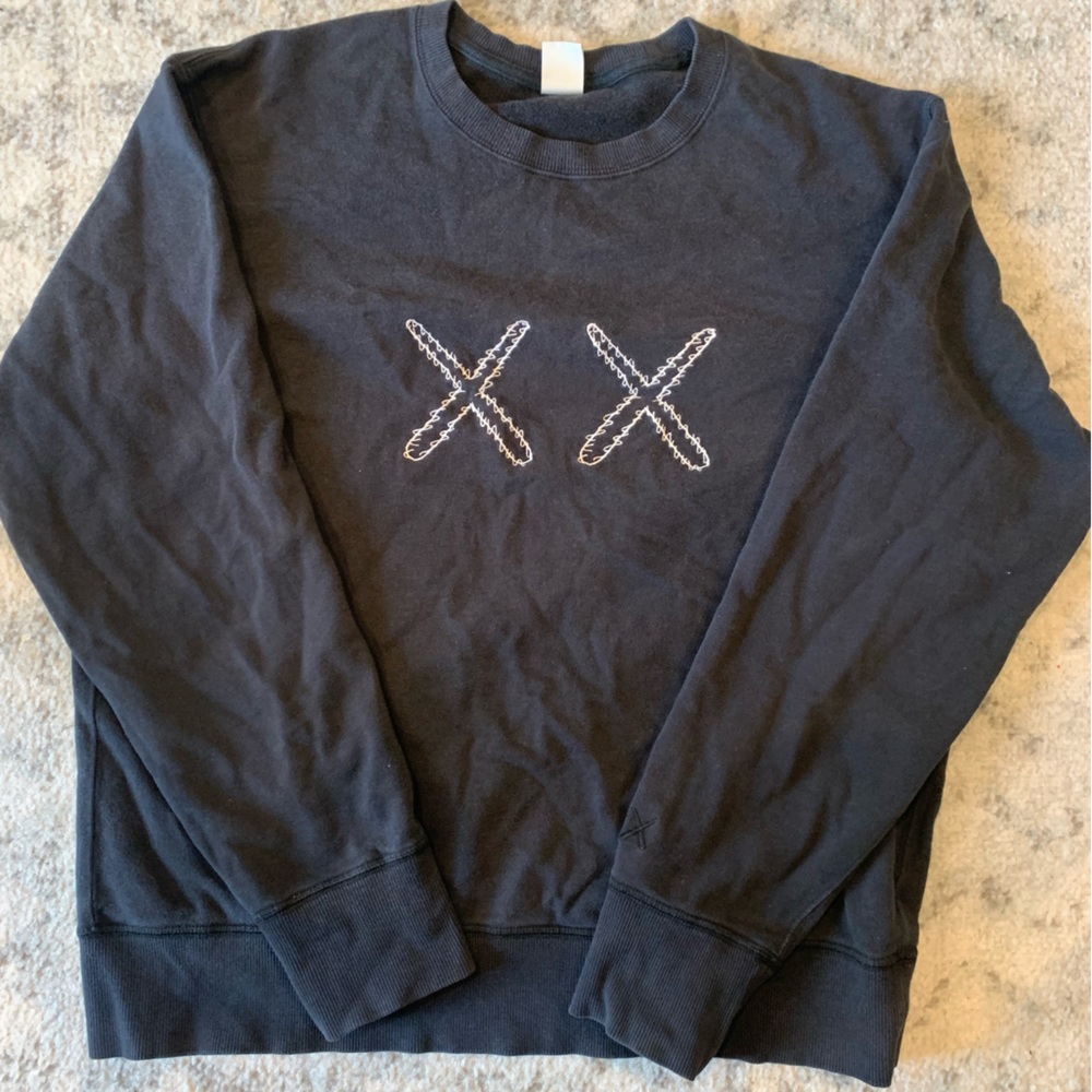 Kaws x Sesame Street Black Sweater